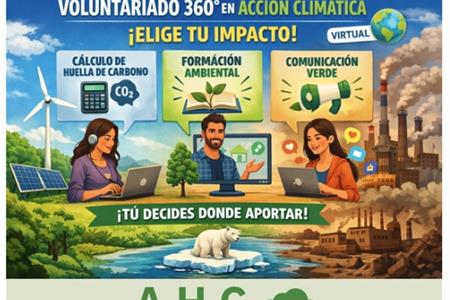 Voluntariado 360º en acción climática: elige tu impacto (cálculo, formación o comunicación)