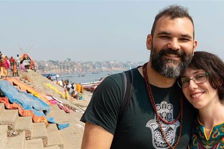 Voluntariado de comunicación desde varanasi, Nndia