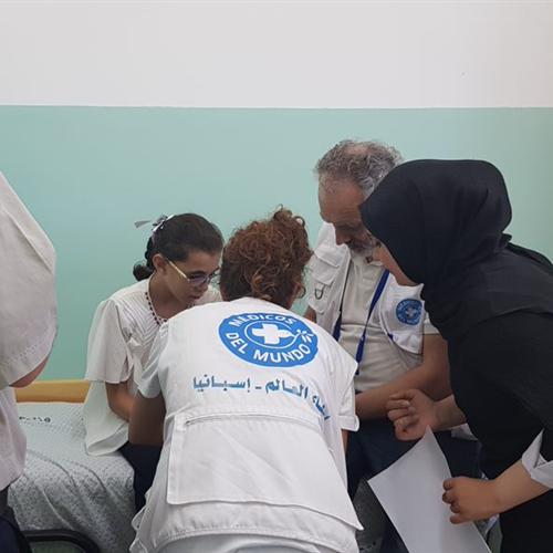 Perfiles quirúrgicos (comisión médica en Gaza, 10 días entre septiembre y noviembre)