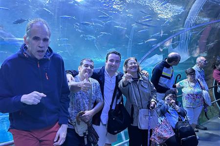 Voluntariado prestando apoyos a  personas con discapacidad intelectual los domingos tarde en bilbao