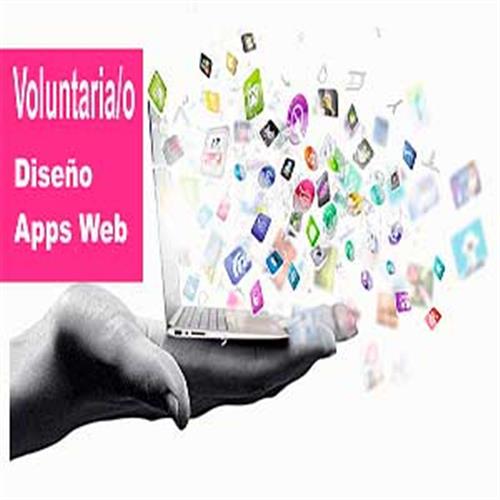 Voluntarias/os, diseñador/a de app-web