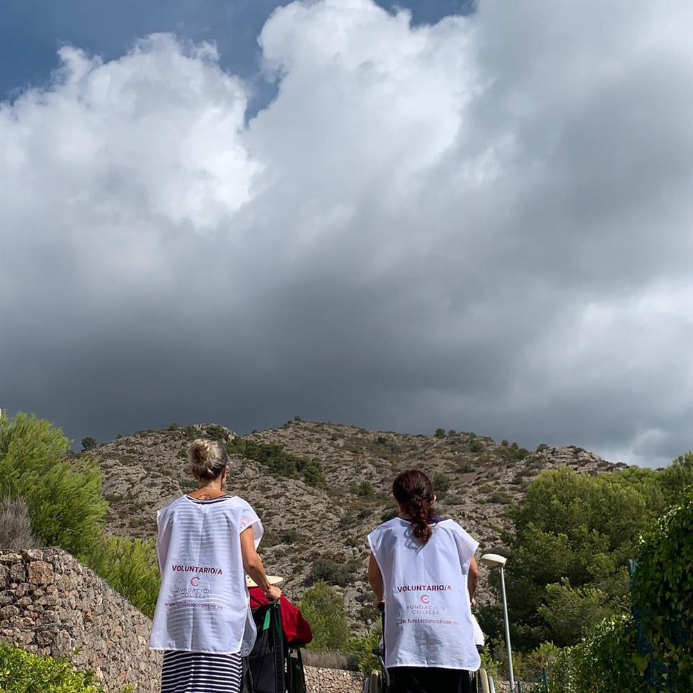 Voluntariado con personas mayores en centros residenciales  