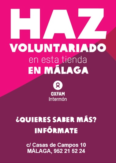 Voluntariado en tienda ciudadana de comercio justo - málaga