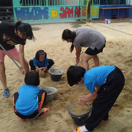 Microproyecto Tailandia "Educación y construcción en temple school"