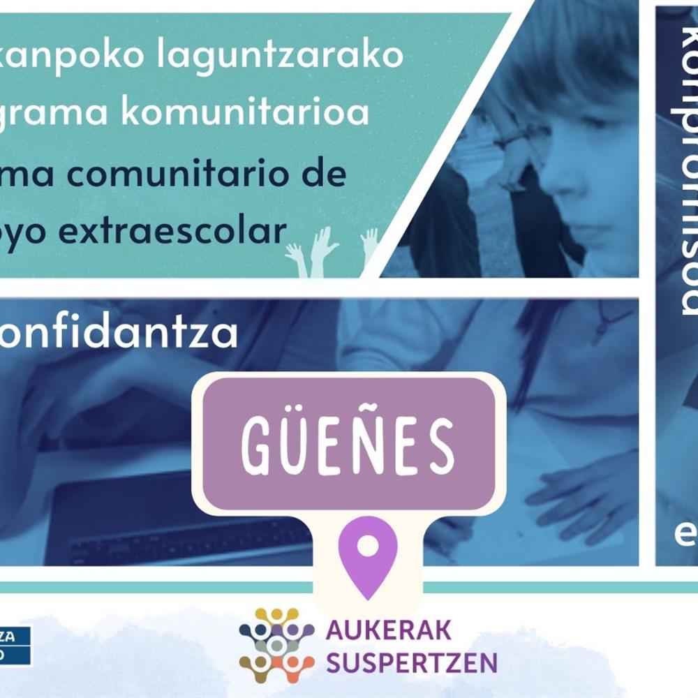 Voluntariado de refuerzo extraescolar en güeñes