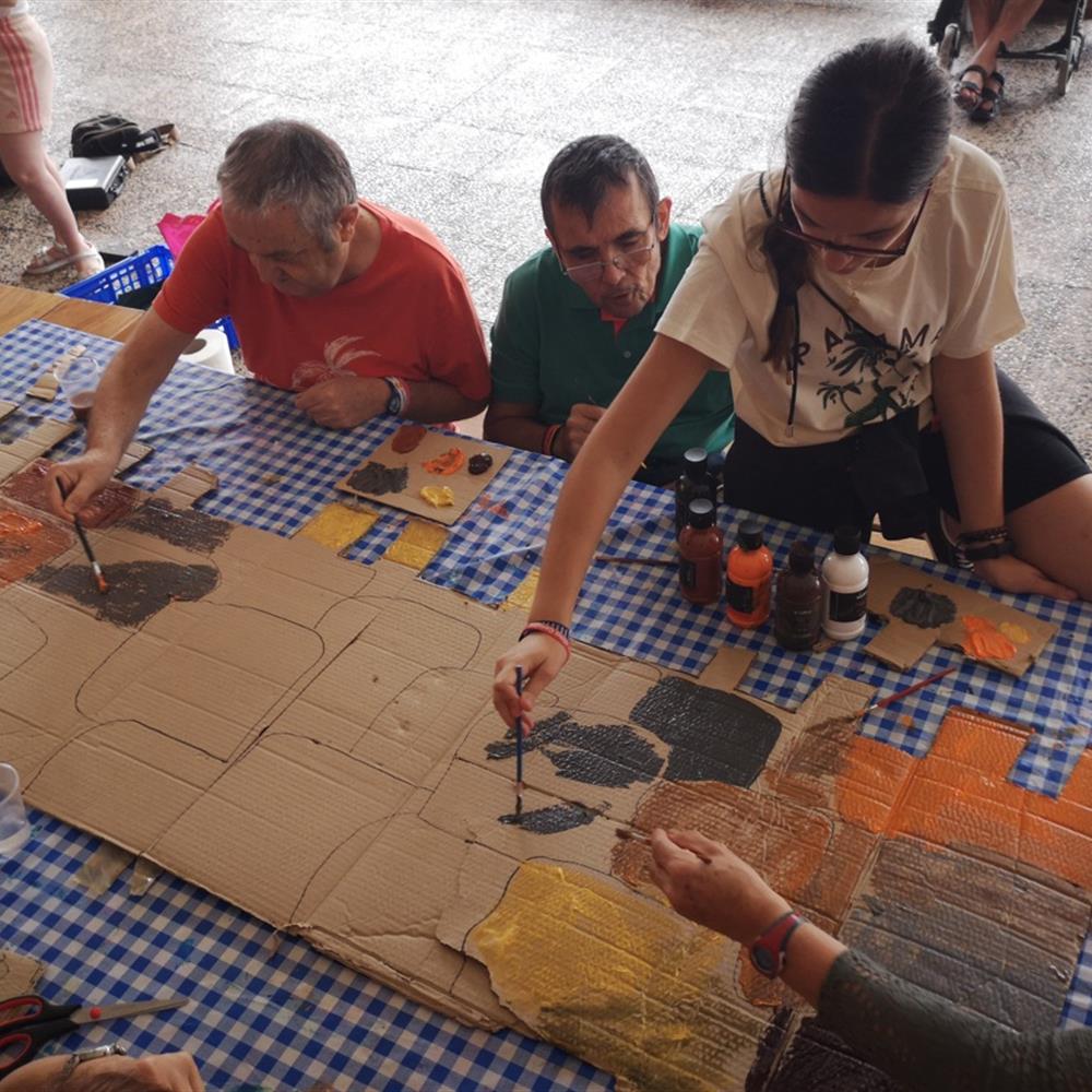 Voluntarios/as para taller de arte con personas con discapacidad intelectual