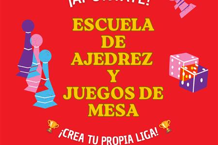 Escuela de ajedrez y juegos de mesa tradicionales, voluntario/a formador. 
