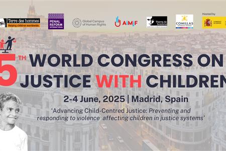 Voluntariado al v congreso mundial sobre justicia con la niñez