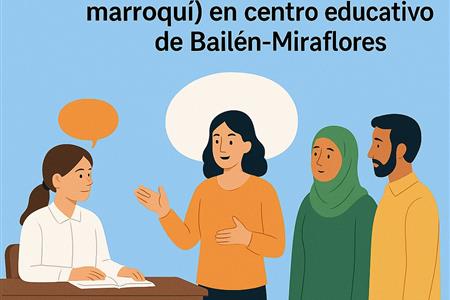 Voluntariado como mediador/a lingüístico-cultural (español–marroquí) en centro educativo de bailén-m