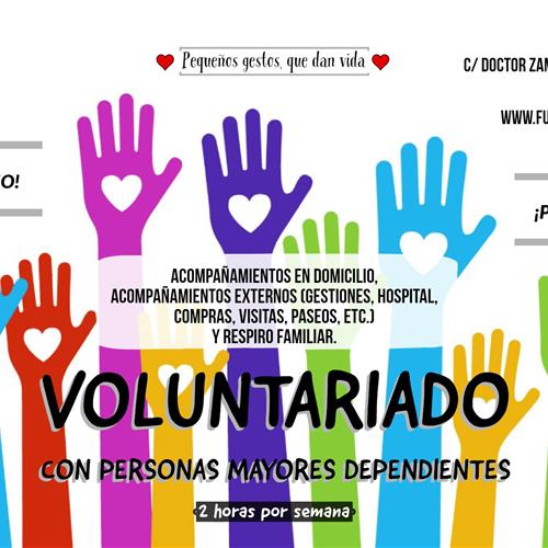 Programa de voluntariado con personas mayores dependientes