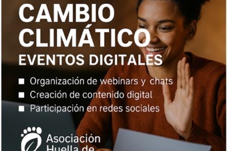 Voluntarios/as cambio climático -  eventos digitales ( internos y externos) y presenciales