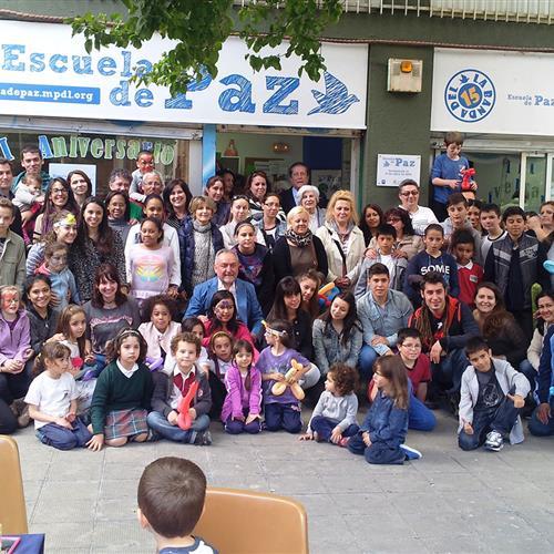 Voluntariado en escuela de paz: clases de inglés