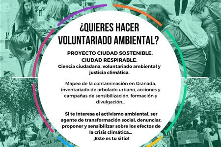 Ciudades respirables, ciudades sostenibles. ciencia ciudadana y voluntariado ambiental 