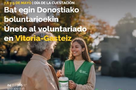 Voluntariado por un día - 7, 8 y 9 de mayo 2026 - vitoria
