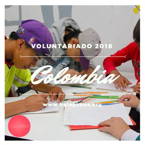 Voluntariado proyectos educación niño/as en colombia